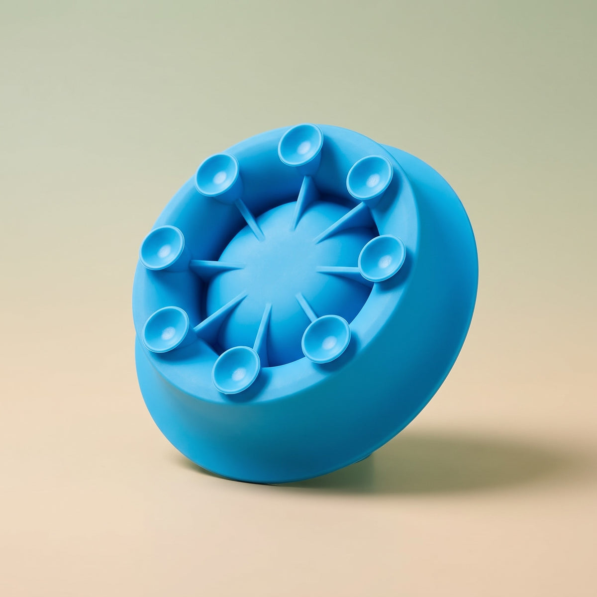 Underside of The Routine Bowl showing eight suction cups